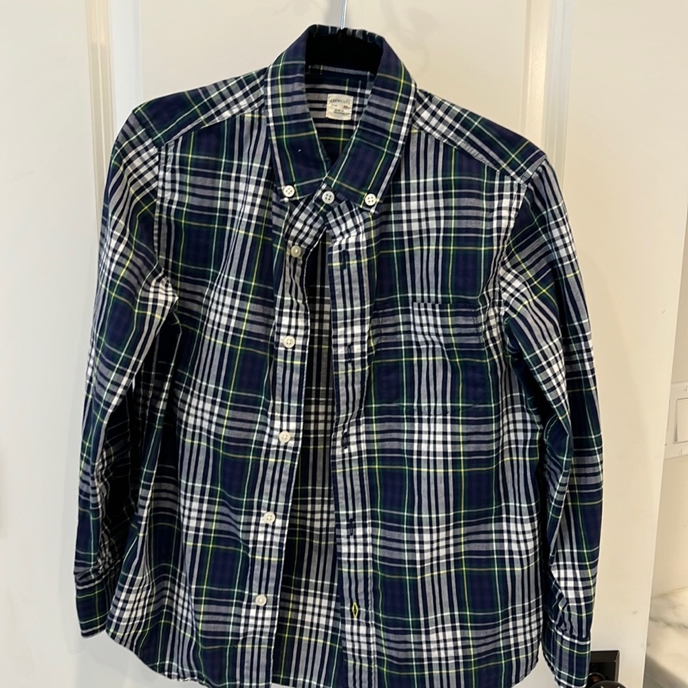 Crewcuts plaid button-down